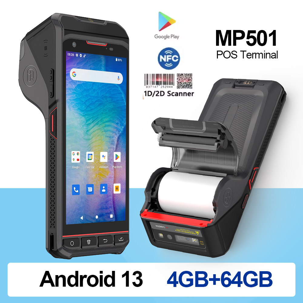 Pos Terminal Android - Terminal POS Portátil Google de 5,5