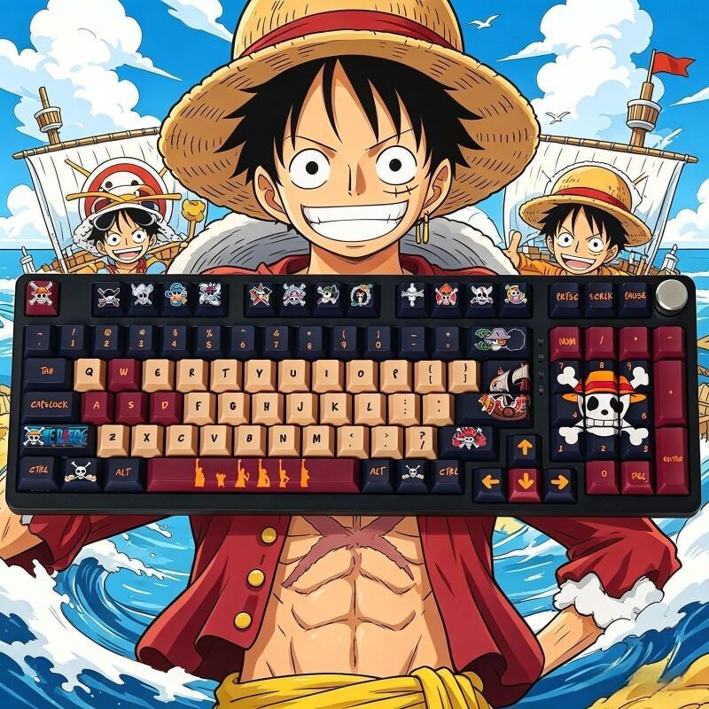 Tech For Office - Conjunto de Teclas BANDAI One Piece