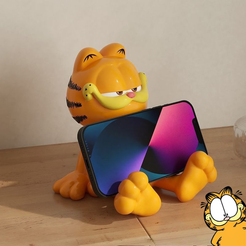 Tech For Office - Boneco de pelúcia fofo do Garfield,