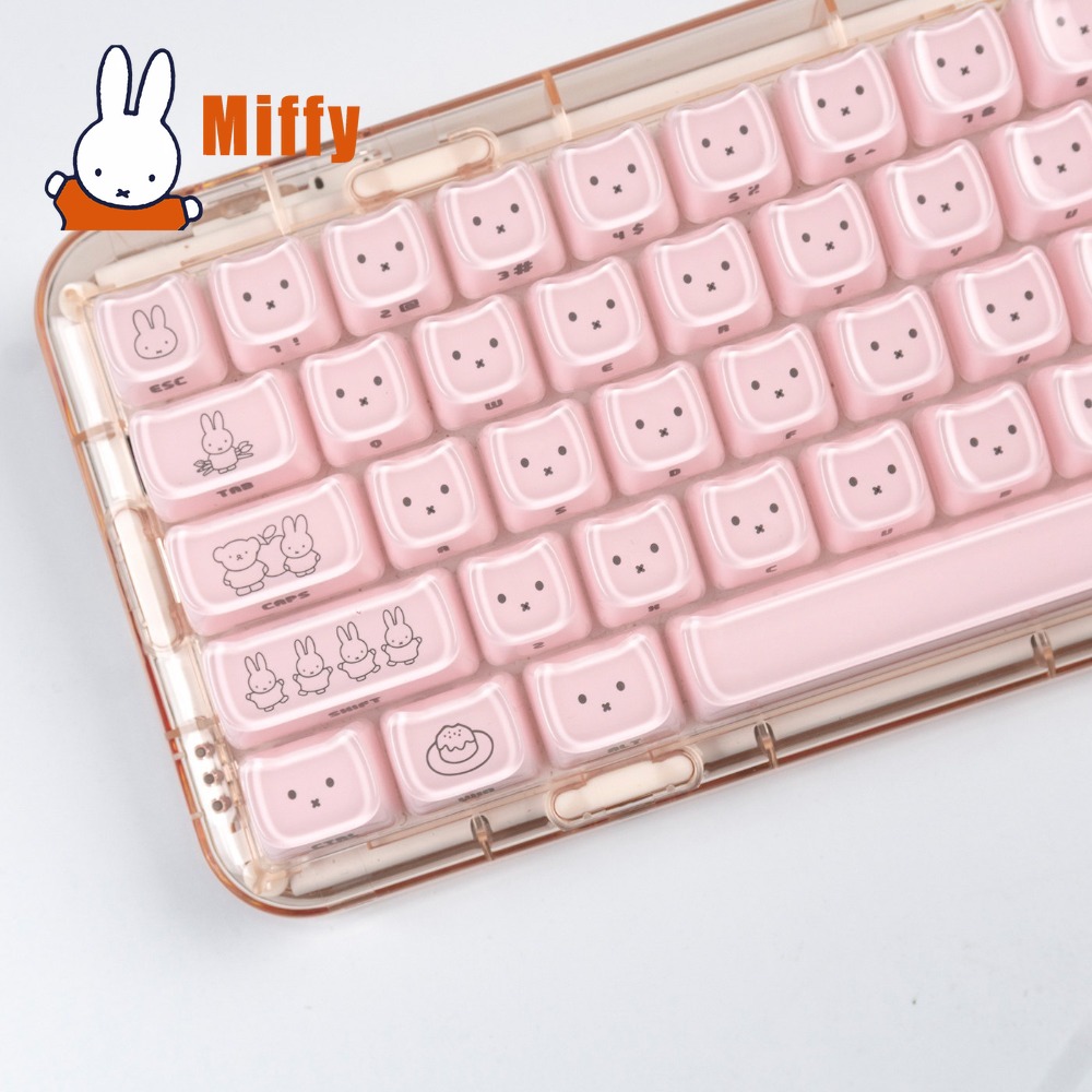 Teclas Kawaii Miffy: Keycaps d - Tech For Office avaliação e preço
