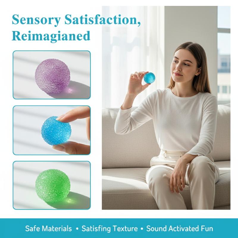 Bola Sensorial Anti-stress Reu - Tech For Office avaliação e preço