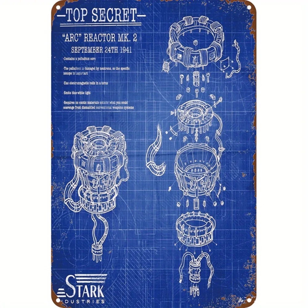CIFBUY Placa de Metal Decorati - Tech Office Wall Art avaliação e preço