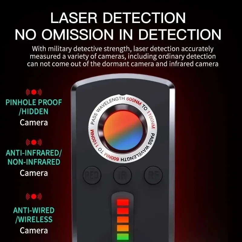 Detector de Câmeras Ocultas, D - Tech For Office avaliação e preço