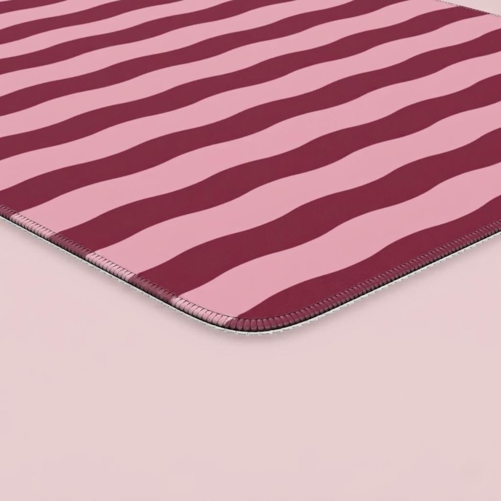 Tapete de Mesa Rosa Borgonha c - Office Desk Tech Accessories avaliação e preço