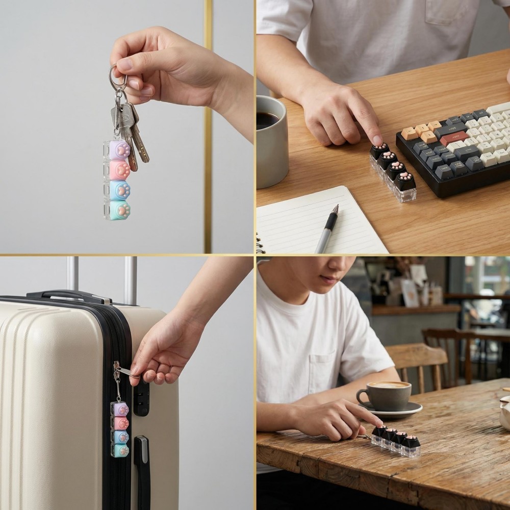 Chaveiro com Botão Clicável Ra - Office Tech Accessories avaliação e preço