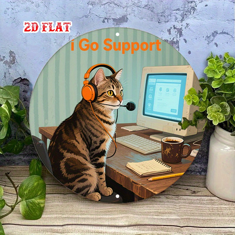 CIFBUY Arte de Parede em Alumí - Tech Office Wall Art avaliação e preço