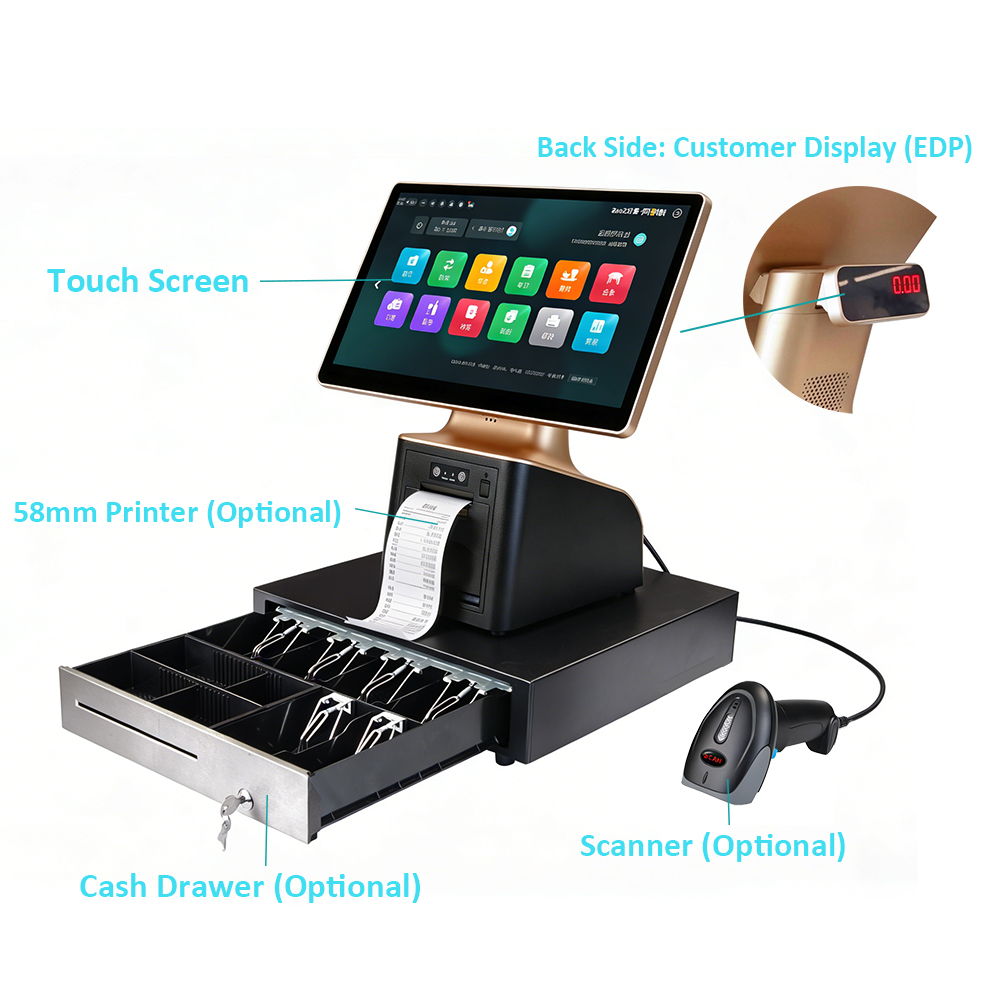 Sistema POS Android inteligent - Pos Terminal Android avaliação e preço