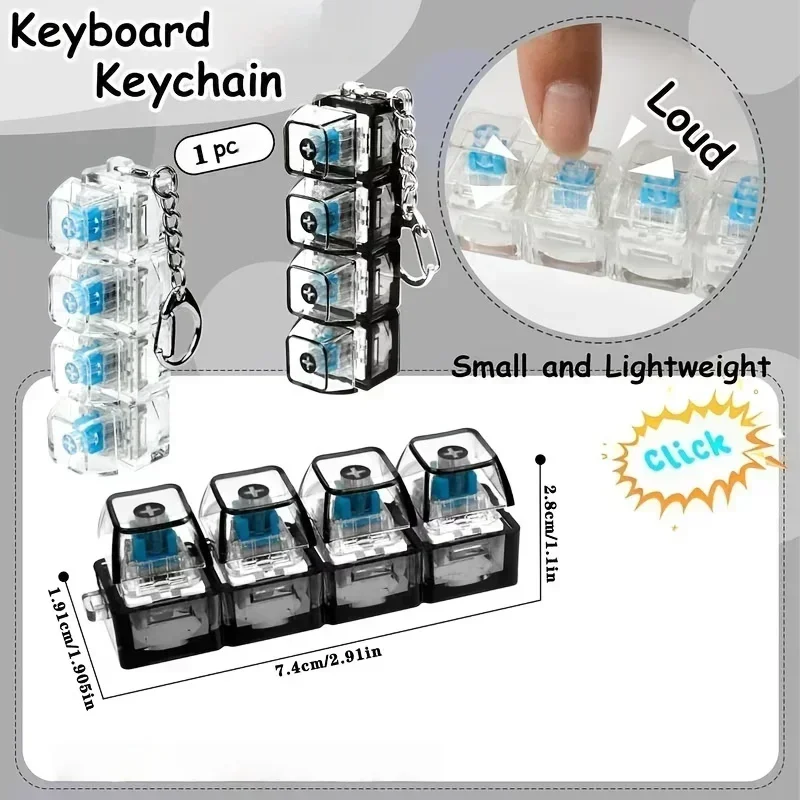 1 unidade Chaveiro Fidget LED  - Tech For Office avaliação e preço