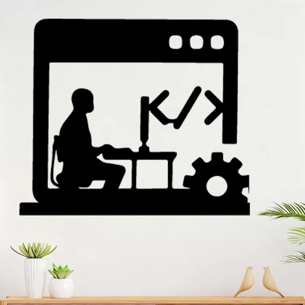 Arte de Parede em Metal CIFBUY - Tech Office Wall Art avaliação e preço