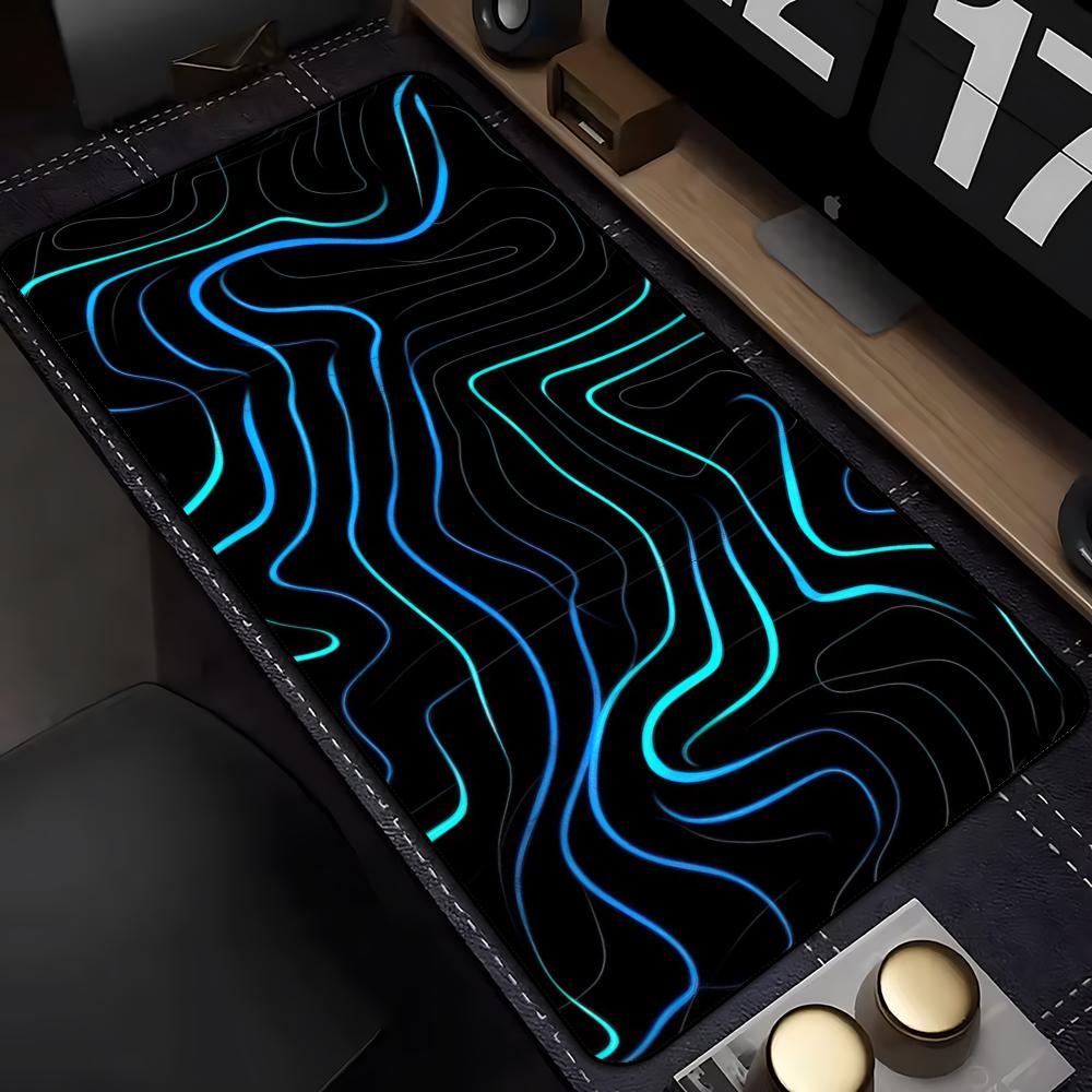 Mousepad Gamer Grande XXL para - Office Tech Background avaliação e preço