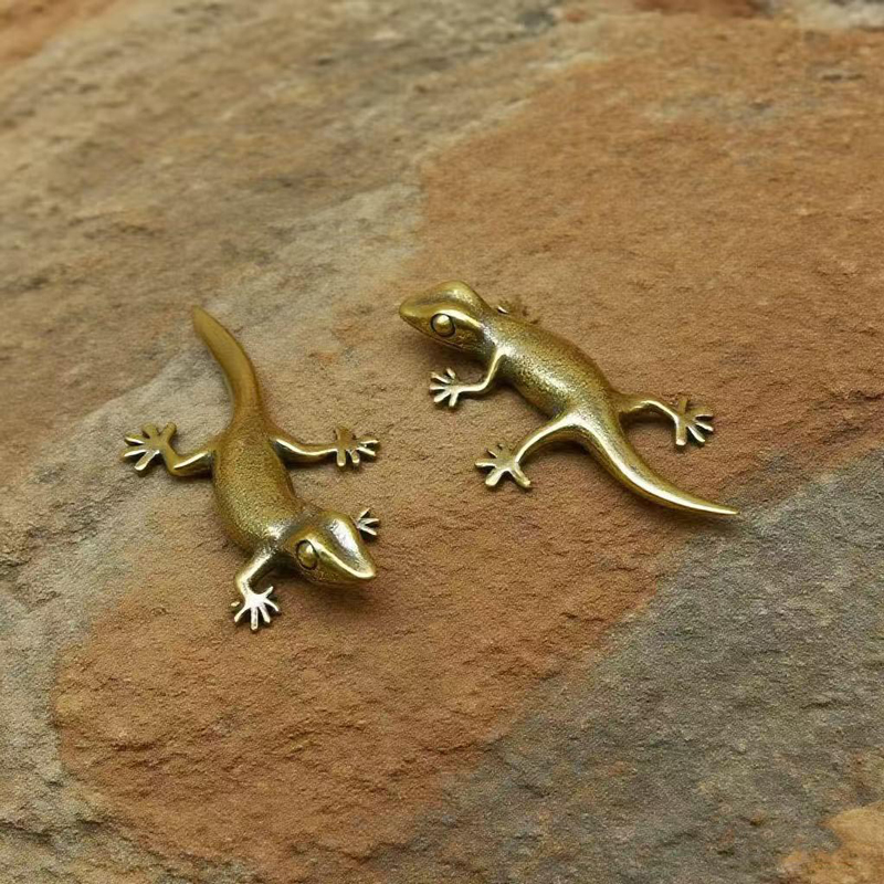 Feito à mão bronze retro gecko - Tech For Office avaliação e preço